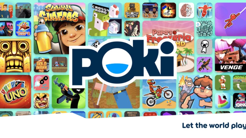 Is Poki.com a safe website to play on an iPhone and Android